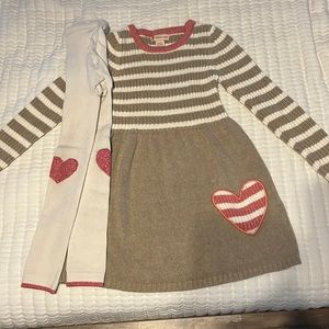 Kids Adorable Dress + Matching Tights